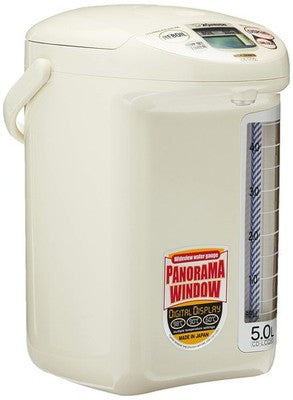 New Zojirushi CD-LCQ50-WG Microcomputer Electric Hot Water Pot 5L AC220-230V F/S