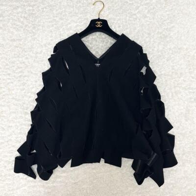 [Good condition] Junya Watanabe Comme des Garçons Cutout top, 3D, M, black