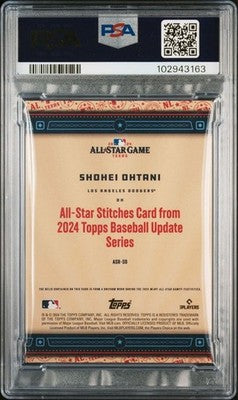 2024 Topps Update Shohei Ohtani All-Star Stitches Card Red WBC Number 16