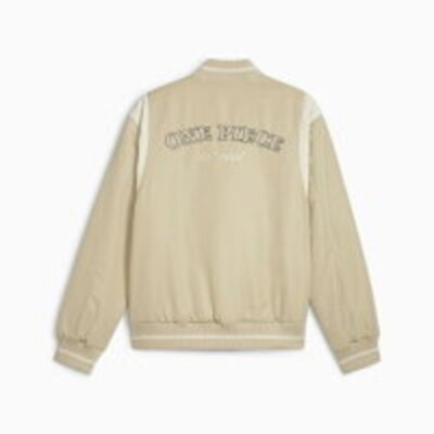 check description size M-2XL PUMA ONE PIECE Collabo Varsity Jacket Unisex acs