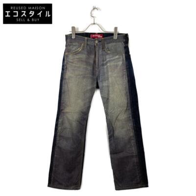 COMMEdesGARCONS JUNYA WATANABE x Levi's WE-P204 Transfer Denim Bottoms XS blue