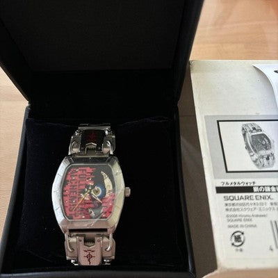Square Enix Fullmetal Alchemist Full Metal Watch Automatic Wristwatch