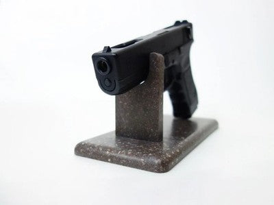 see description 3 Colors Medium size Artificial Marble Model Gun Stand gift