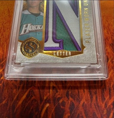 EPOCH 2019 Shohei Ohtani THE ONE&ONLY Nippon Ham Fighters  Letter Patch