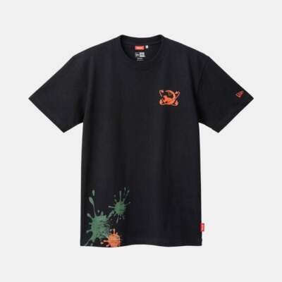【size S,M,L,XL,XXL】 Salmon Run Splatoon 3 T-shirt Black Nintendo JAPAN acs