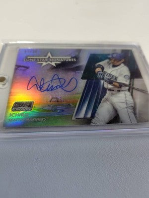 2020 Topps Stadium Club Chrome Ichiro Lone Star Signatures Auto /10 Mariners JP