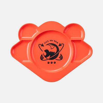 【Limited Edition】 SPLATOON 3 Salmon Run Lunch Plate Plastic Dish Nintendo Store