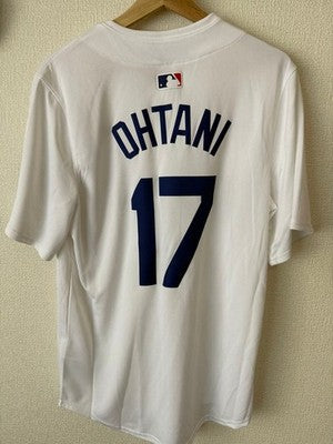 Dodgers Shohei Ohtani Limited Edition Home Jersey White Size S Nike Polyester