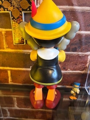 MEDICOM TOY Pinocchio & Jiminy Cricket Figure Vinyl W/jiminy Cricket Limited