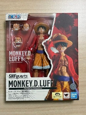 S.H.Figuarts Monkey D. Luffy Onigashima Raid Ver One Piece Figure Bandai Japan