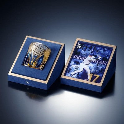 Shohei Ohtani x Edo Kiriko Glass - Limited Edition 300 (Serial #041) *2