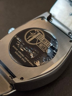Fullmetal Alchemist Edward Elric Silver Watch Metal Band Anime Official Style