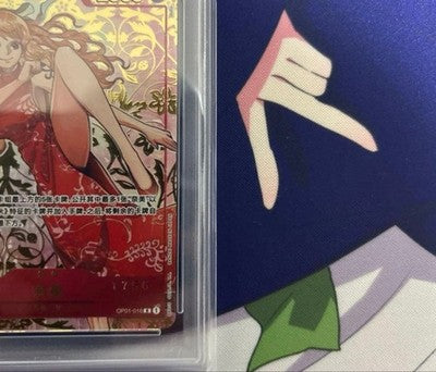One Piece Nami PSA10  OP01-016 R Exclusive 1st Anniversary Alt Chinese ver  Card
