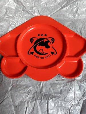 【Limited Edition】 SPLATOON 3 Salmon Run Lunch Plate Plastic Dish Nintendo acs