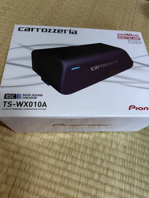 Pioneer Speaker Carrozzeria TS-WX010A 17cm x 8cm Powered Subwoofer FedEx DHL F/S