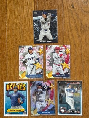 Topps Japan Edition 2024 Shohei Ohtani 6-Piece Set