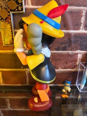 MEDICOM TOY Pinocchio & Jiminy Cricket Figure Vinyl W/jiminy Cricket Limited