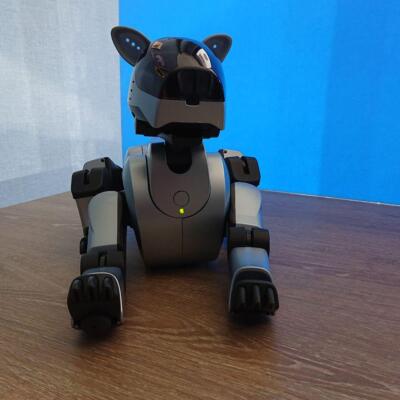 SONY AIBO ERS-210 robot Dog autonomous entertainment  Special Edition Silver