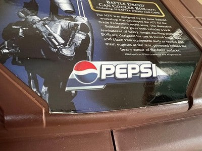 Star Wars Battle Droid Can Cooler Box - Pepsi Japan Limited Edition