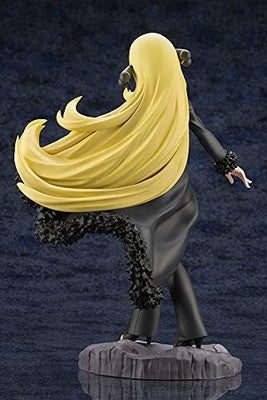 Kotobukiya Pokemon Series Cynthia with Garchomp Shirona Figure ARTFX J gift JP