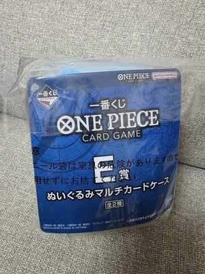 One Piece Card Game Deck Box Case Plush Ichiban Kuji E Prize Chopper New
