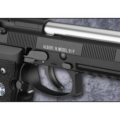 Tokyo Marui Albert W. Model 01P Resident Evil Gas Gun Toy gun 6mm BB bullets 02