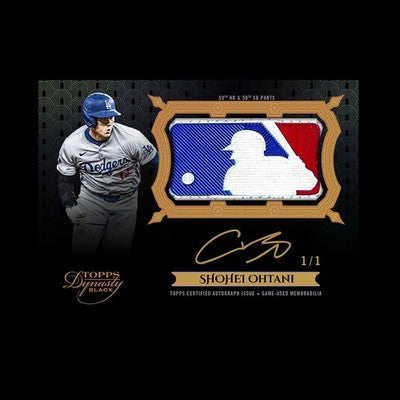 2024 Topps 50/50 Shohei Ohtani 3Boxes Card box Major League Baseball Dodgers