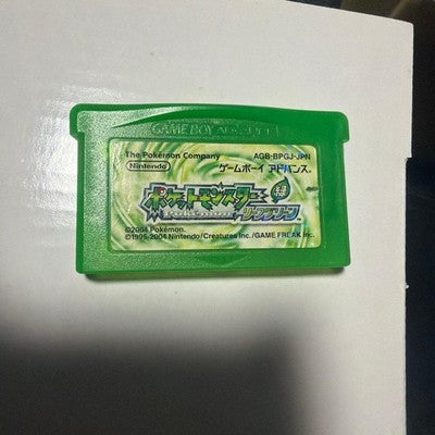 Pokémon Emerald Game Boy Advance Software Nintendo Japanese Version Authentic