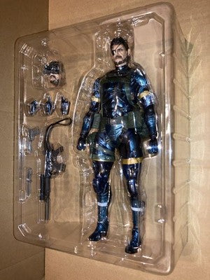 Box damaged PLAY ARTS Kai Metal Gear Solid V Metallic ver. Ground Zeroes Snake