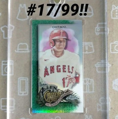 Shohei Ohtani 2022 Topps Allen & Ginter #17/99 MLB Baseball Card Angels