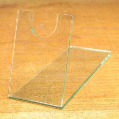 2 Sets FIELD LABEL Gun Stand Clear Acrylic Stand Handgun Stand Display Interior