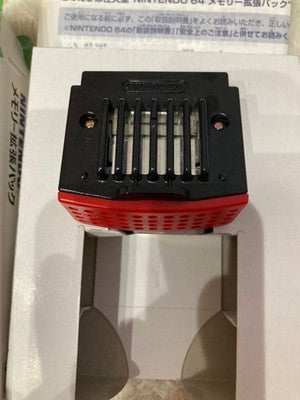 Nintendo 64 Expansion Pak NUS-007 OEM CIB Complete with Box Manual Ejector