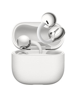 FreeClip 2 white Clip-on Open Earphone HD Call Touch Control Earbuds