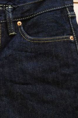 see description IRON HEART Denim IH666S-21OZ Selvedge Slim Straight INDIGO