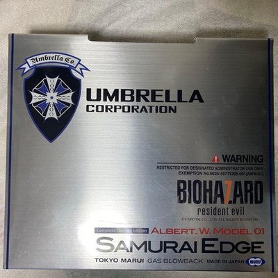 Tokyo Marui Samurai Edge Albert W. Model 01 Gas Blowback Airsoft Biohazard *5