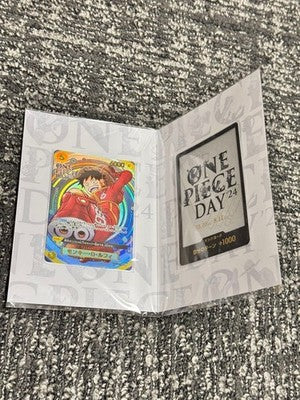 One Piece Day 2024 ONE PIECE Card Game Premium Monkey D Luffy Collection gift JP