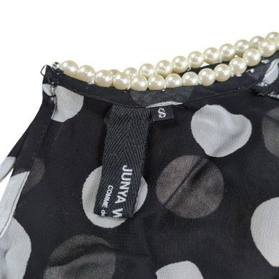 JUNYA WATANABE COMME des GARCONS 2008AW Polka Dots Pattern Layered Pearl