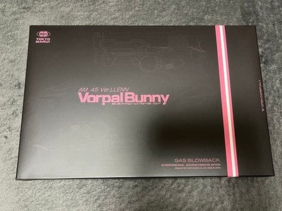 Set of 2 SAO Gun Gale Online AM.45 LLENN Vorpal Bunny Gas Blowback Pistol pink 1