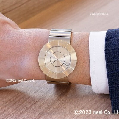 New NY0N005 ISSEY MIYAKE TO Tokujin Yoshioka Design Watch Gold Stainless Steel