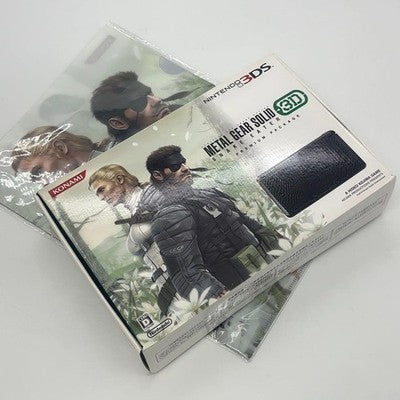 new Nintendo 3DS Console set Metal Gear Solid 3D Snake Eater Premium Package JP