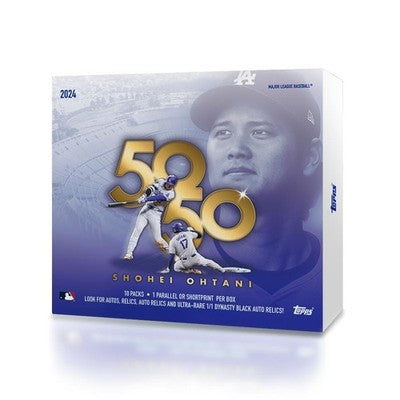 Topps 2024 Shohei Ohtani 50/50 1-Box Major League Baseball Dodgers Trading Card