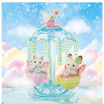 Sylvanian Families Dreamy Fairy Castle Sky Pastel Playset New Sealed Epoch gift