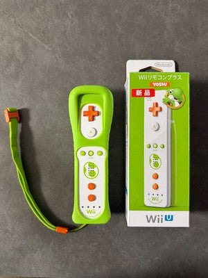 Official Nintendo Wii Remote Plus Yoshi Edition Controller CIB Boxed Near Mint