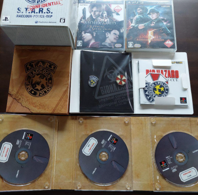 BIOHAZARD Resident Evil 15th Anniversary BOX Limited Edition PS3 Capcom *3