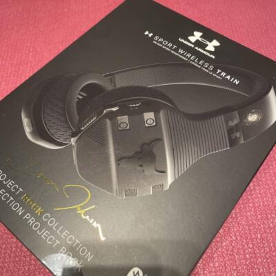 JBL Under Armour Project Rock Sport Wireless train Over-the-Ear Headphones used