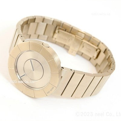 New NY0N005 ISSEY MIYAKE TO Tokujin Yoshioka Design Watch Gold Stainless Steel