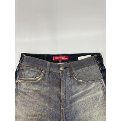 COMMEdesGARCONS JUNYA WATANABE x Levi's WE-P204 Transfer Denim Bottoms XS blue
