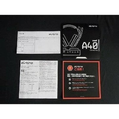 opened ASTRO Gaming A40 Headset + Mix Amp Pro TR A40TR-MAP-002r PS4 PC 3.5mm USB