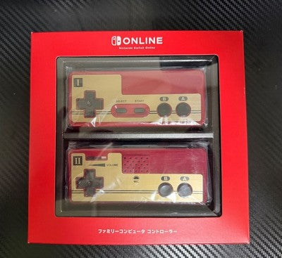 Nintendo Switch Online Famicom FC Family Computer Controller 1P 2P Set Genuine