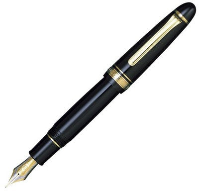 see desicription Sailor King Profit ST Fountain Pen Black Medium Nib 11-6001-420